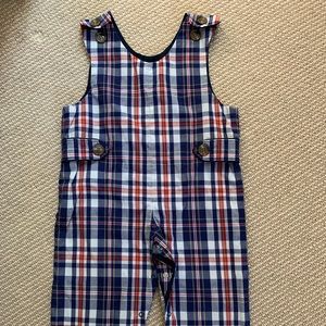 Beaufort Bonnet Plaid Long John John 18-24 mo